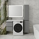 Style Line Тумба с раковиной под стиральную машину Даллас 100 L Люкс Plus подвесная серая – картинка-21